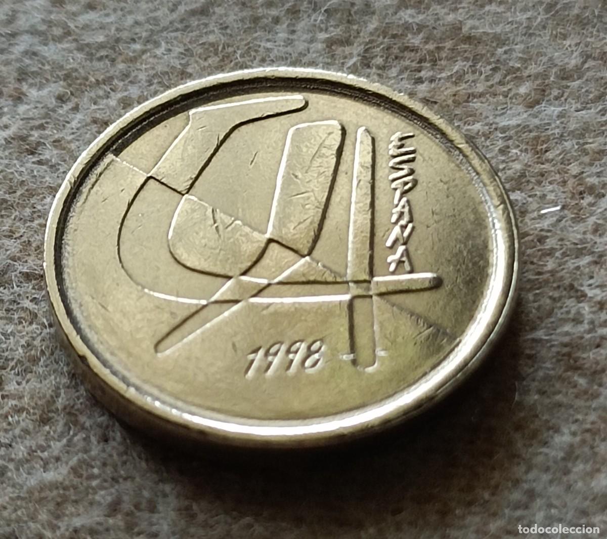 Monedas Franco: Moneda 5 pesetas 1998 - Foto 1