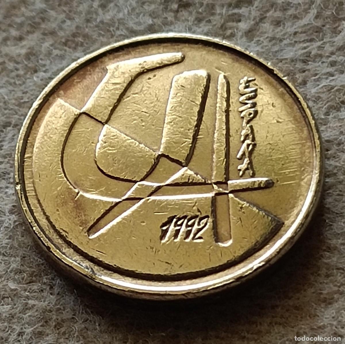 Monedas Franco: Moneda 5 pesetas 1992 - Foto 1