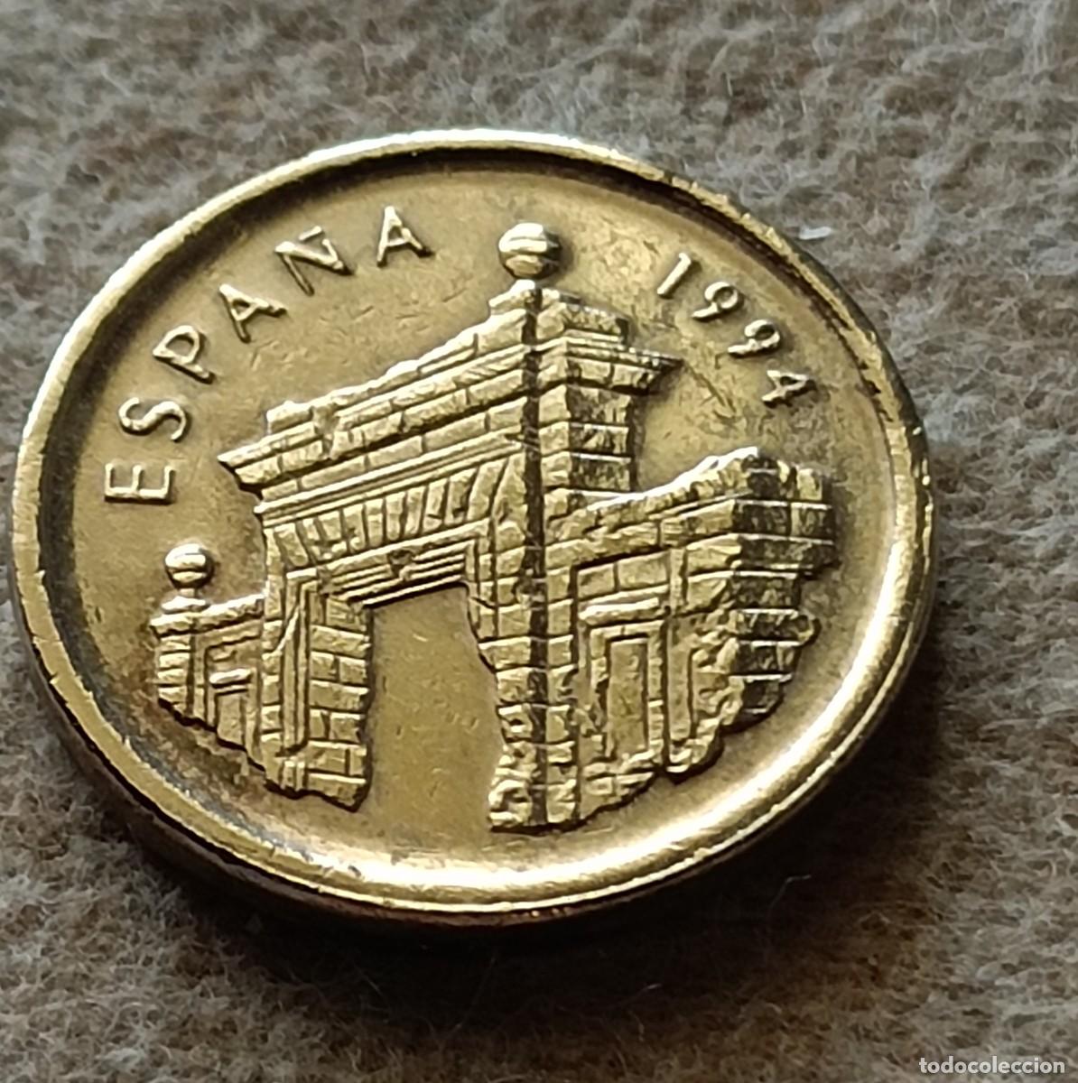 Monedas Franco: Moneda 5 pesetas 1994 aragon - Foto 2