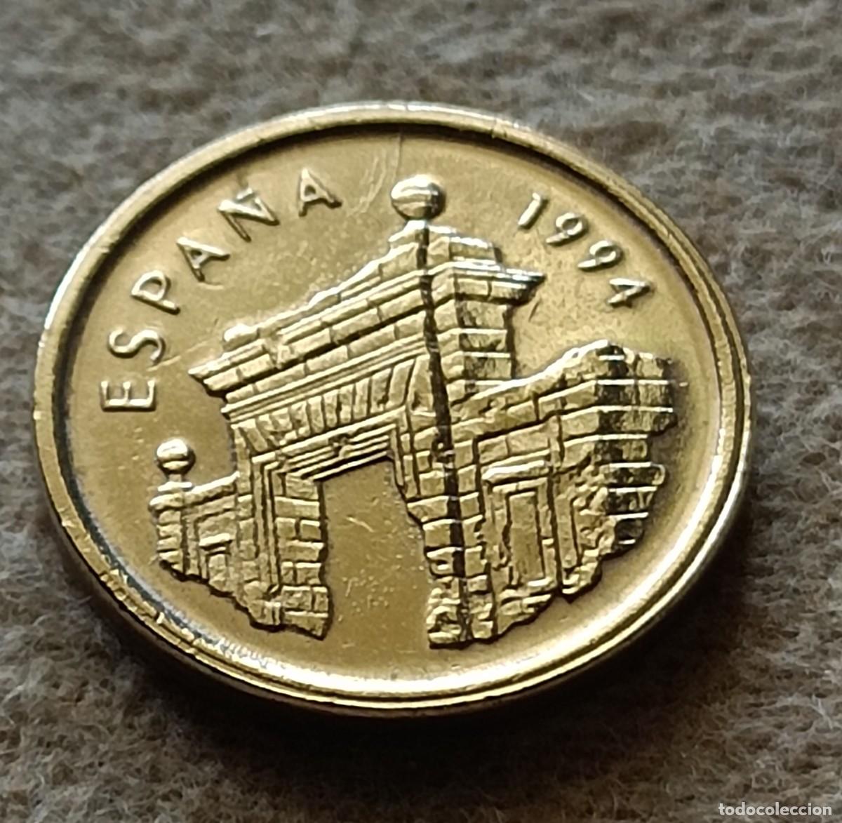 Monedas Franco: Moneda 5 pesetas 1994 aragon - Foto 2