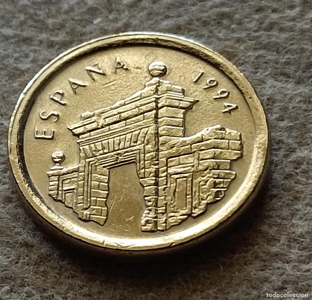 Monedas Franco: Moneda 5 pesetas 1994 aragon - Foto 2
