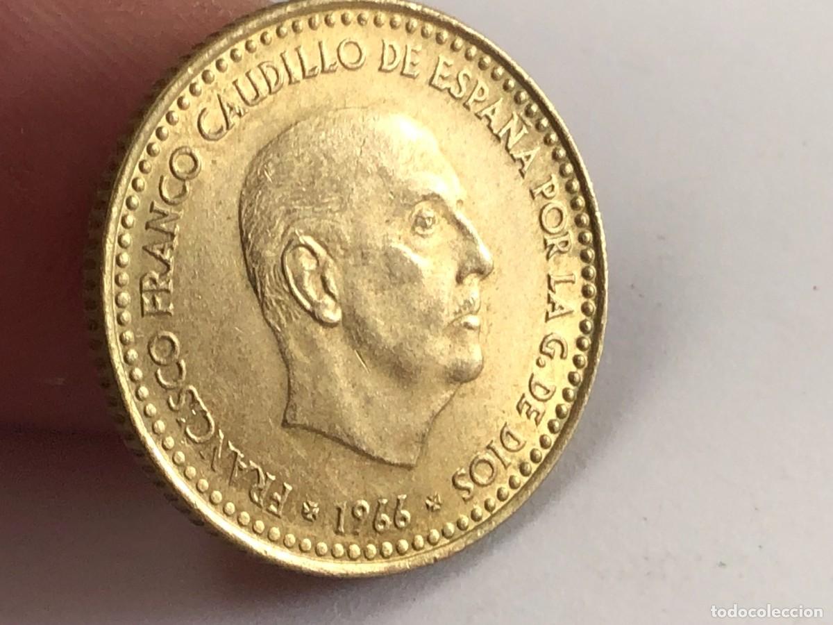 Monedas Franco: 1 PTA 1966 *75 GENERAL FRANCO &rdquo;&rdquo; - Foto 1