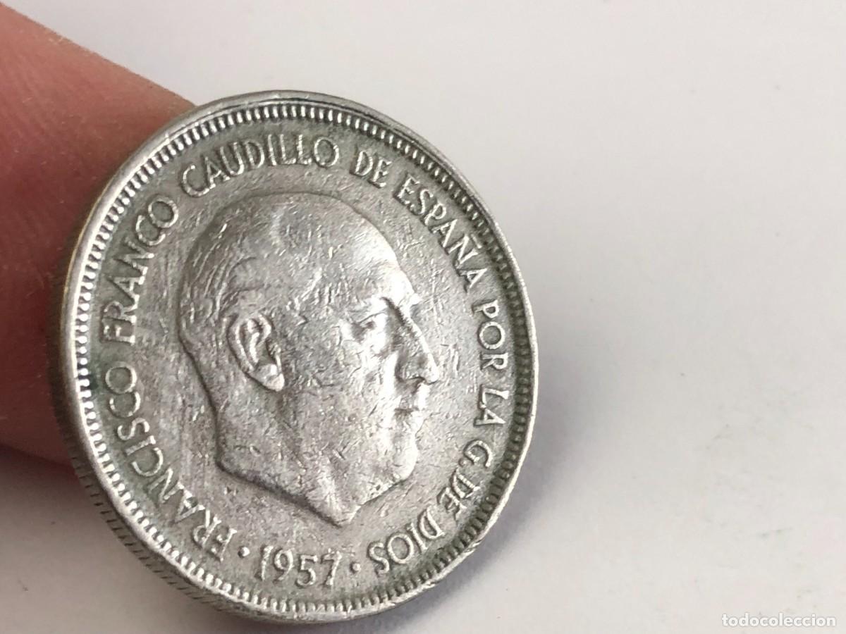 Monedas Franco: 5 PTA 1957 *66 FRANCO &rdquo;&rdquo; - Foto 1