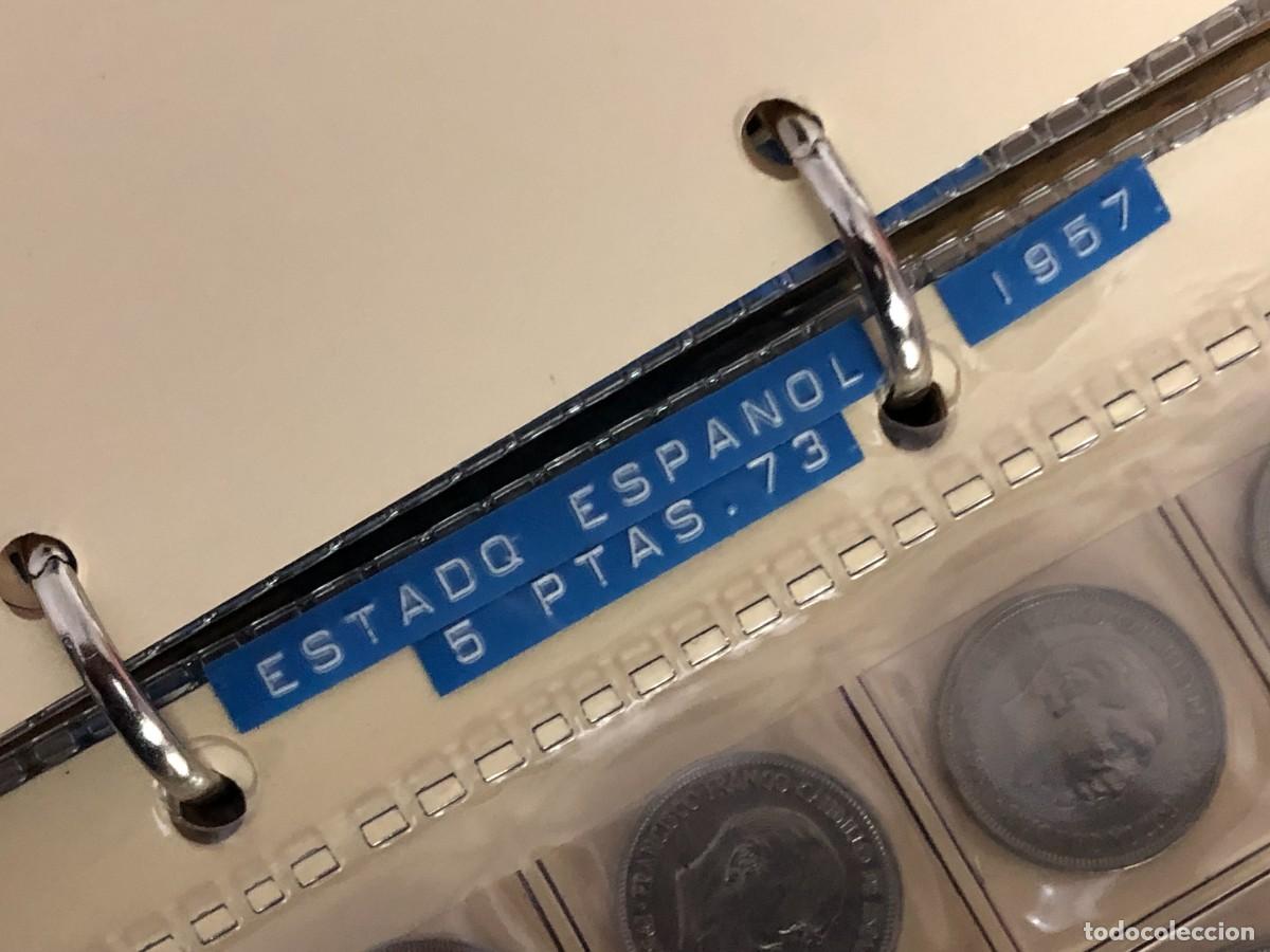 Monedas Franco: 5 PTA 1957 *73 FRANCO &rdquo;&rdquo; - Foto 4
