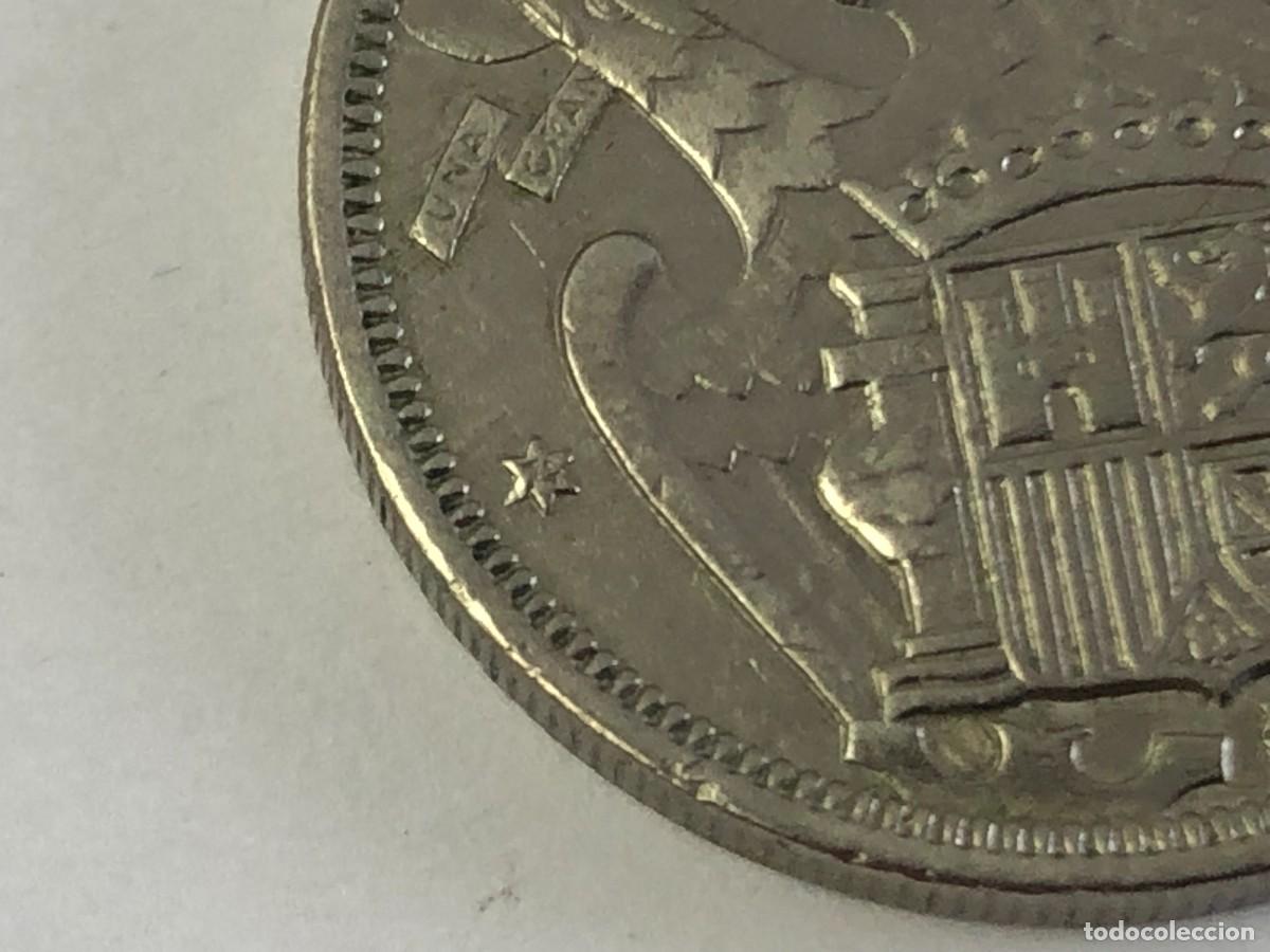 Monedas Franco: 5 PTA 1957 *74 FRANCO &rdquo;&rdquo; - Foto 3