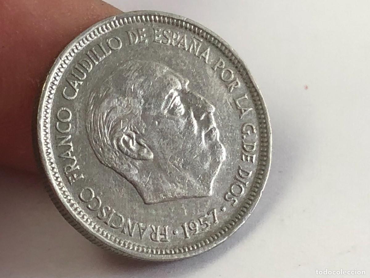 Monedas Franco: 5 PTA 1957 *75 FRANCO &rdquo;&rdquo; - Foto 1