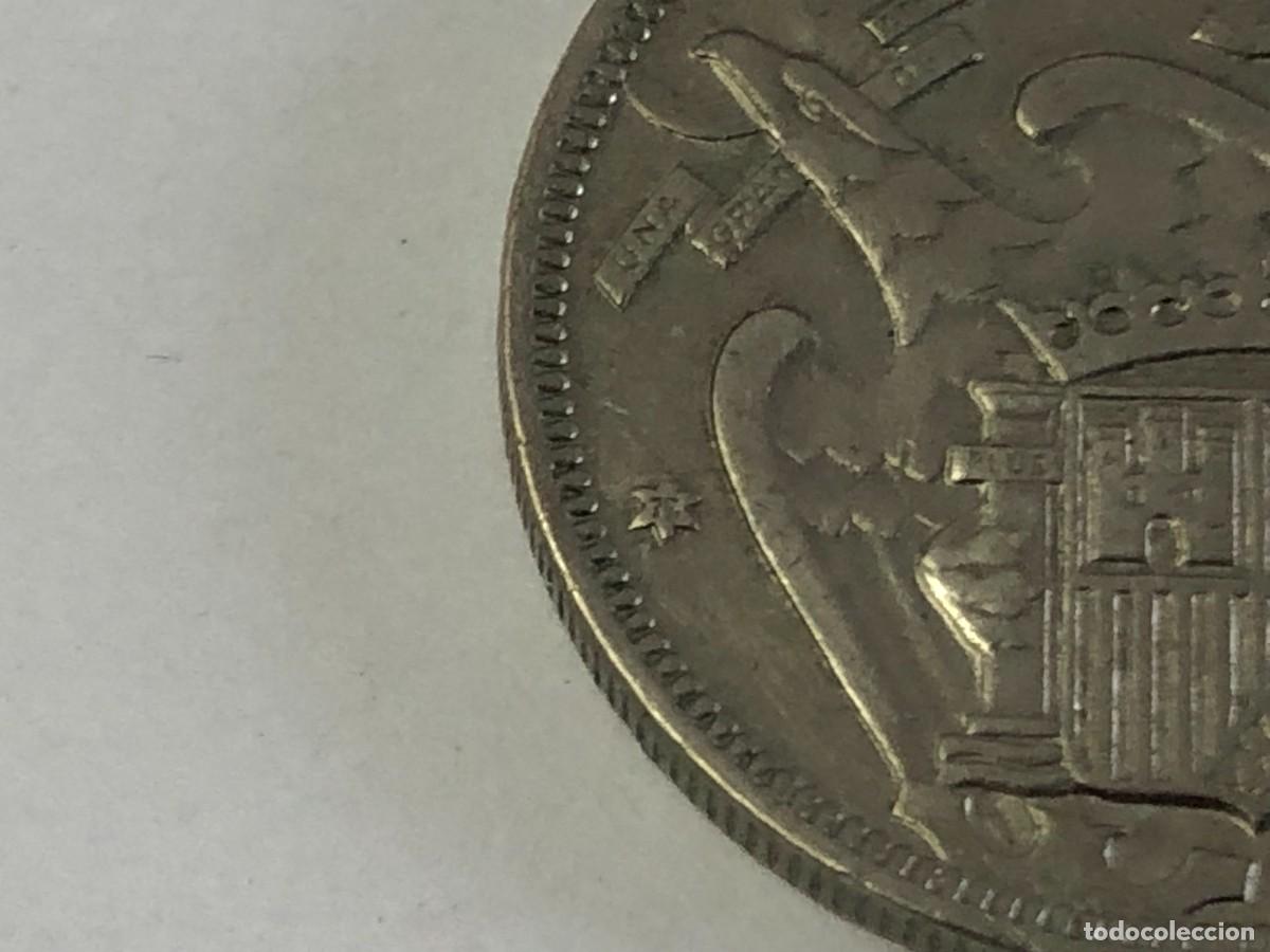 Monedas Franco: 5 PTA 1957 *75 FRANCO &rdquo;&rdquo; - Foto 3