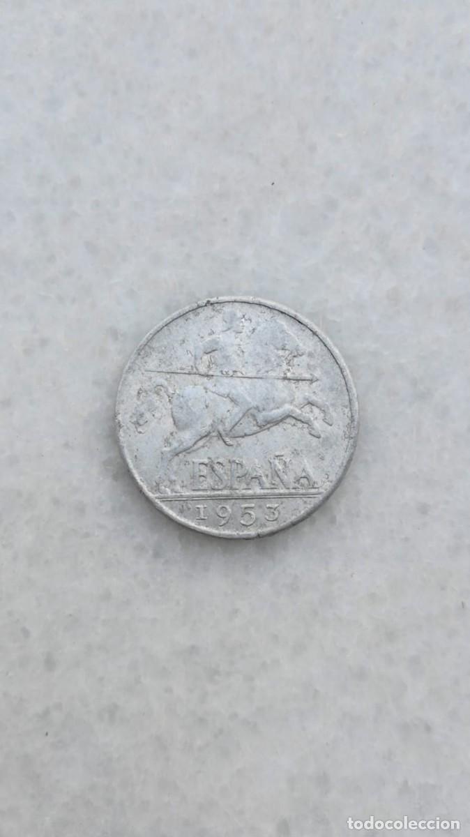 Monedas Franco: ESPA&Ntilde;A 10 CENTIMOS 1953 - Foto 1