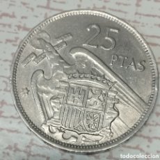 Monedas Franco: MONEDA 25 PESETAS DEL AÑO 1957 ESTRELLA 58