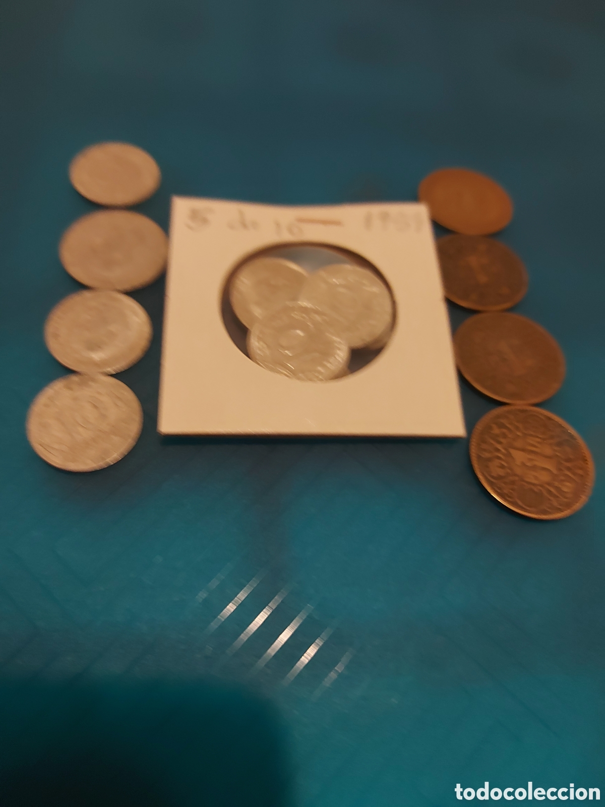 Monedas Franco: 13antiguas deEspa&ntilde;a - Foto 1