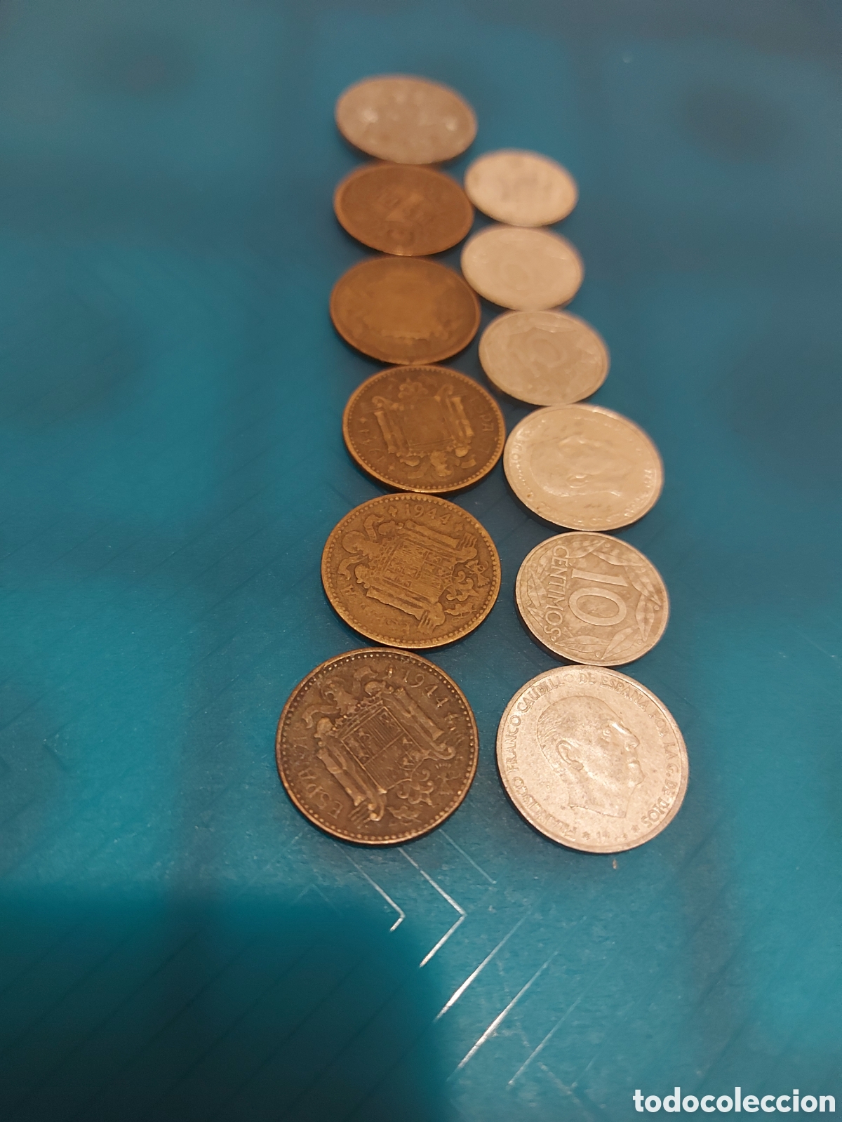 Monedas Franco: 12monedas antiguas - Foto 1