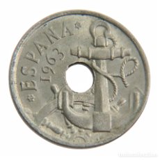Monedas Franco: 50 CÉNTIMOS 1963 ESTRELLA 63. SIN CIRCULAR. MUY ESCASA EN ESTE ESTADO.