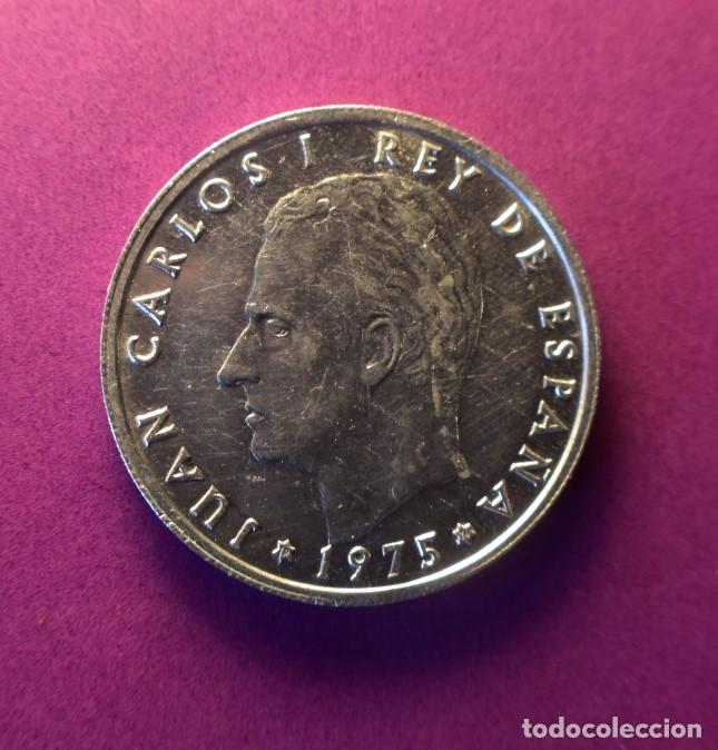 Monedas Franco: Moneda 50 centimos 1975 estrella 76 - Foto 2