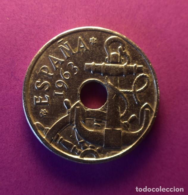 Monedas Franco: Moneda 50 centimos 1963 estrella 65 - Foto 1