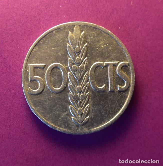 Monedas Franco: Moneda 50 centimos 1966 estrella 71 - Foto 1