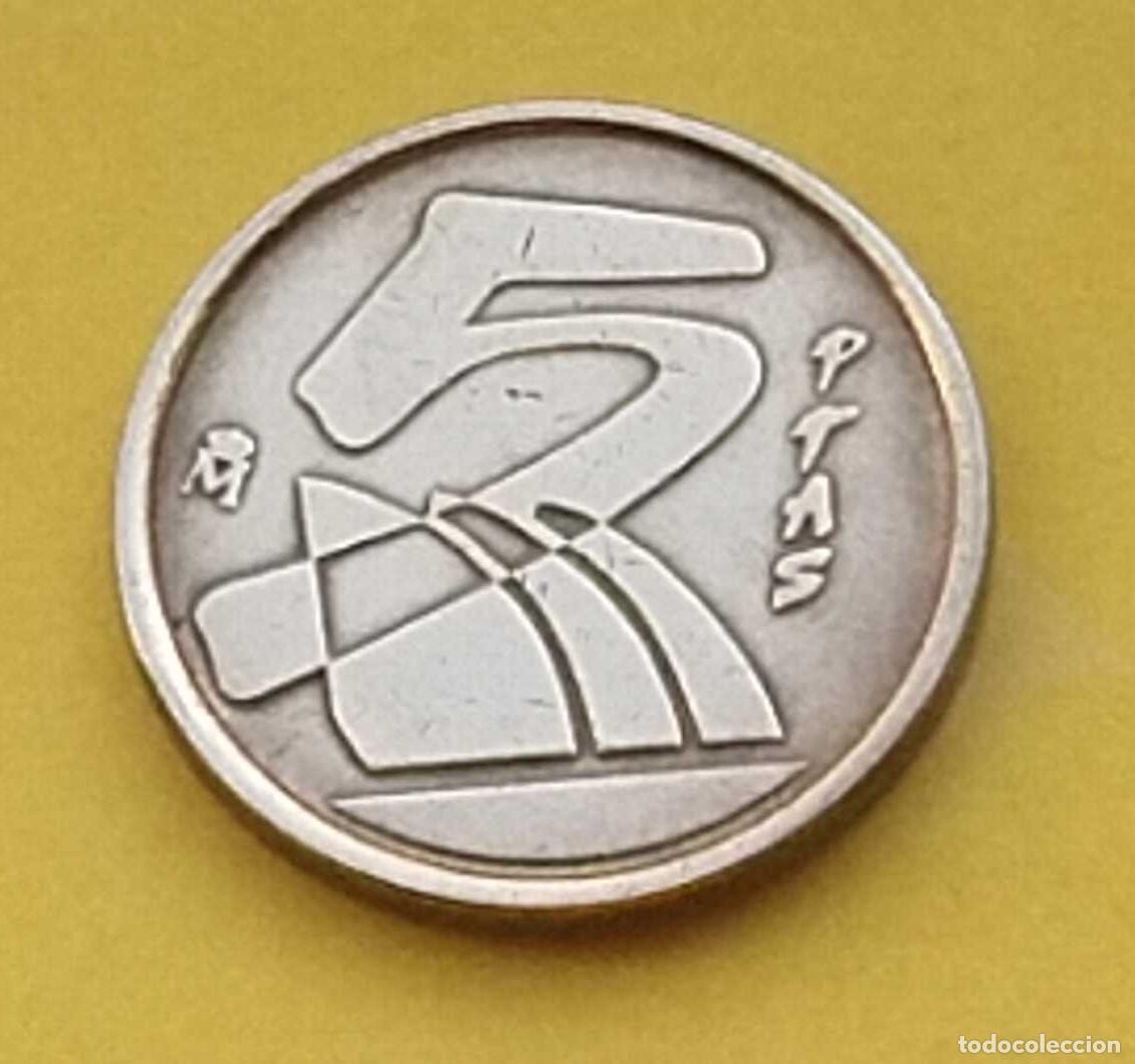 Monedas Franco: Moneda 5 pesetas de 1992 - Foto 1