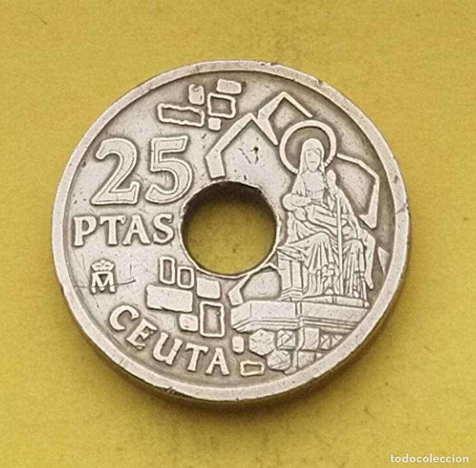 Monedas Franco: moneda 25 pesetas 1998 - Foto 1