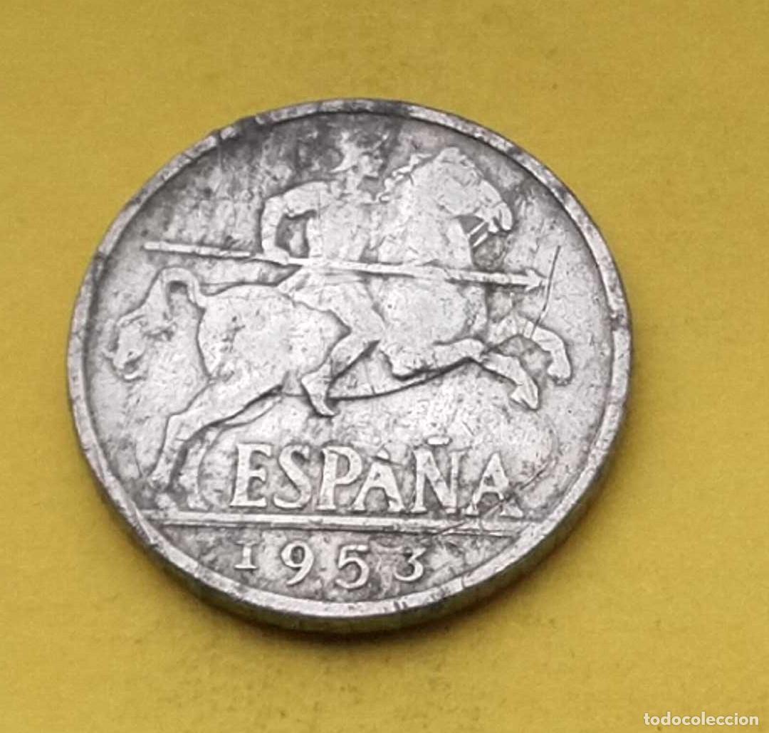 Monedas Franco: moneda 10 c&eacute;ntimos 1953 - Foto 1