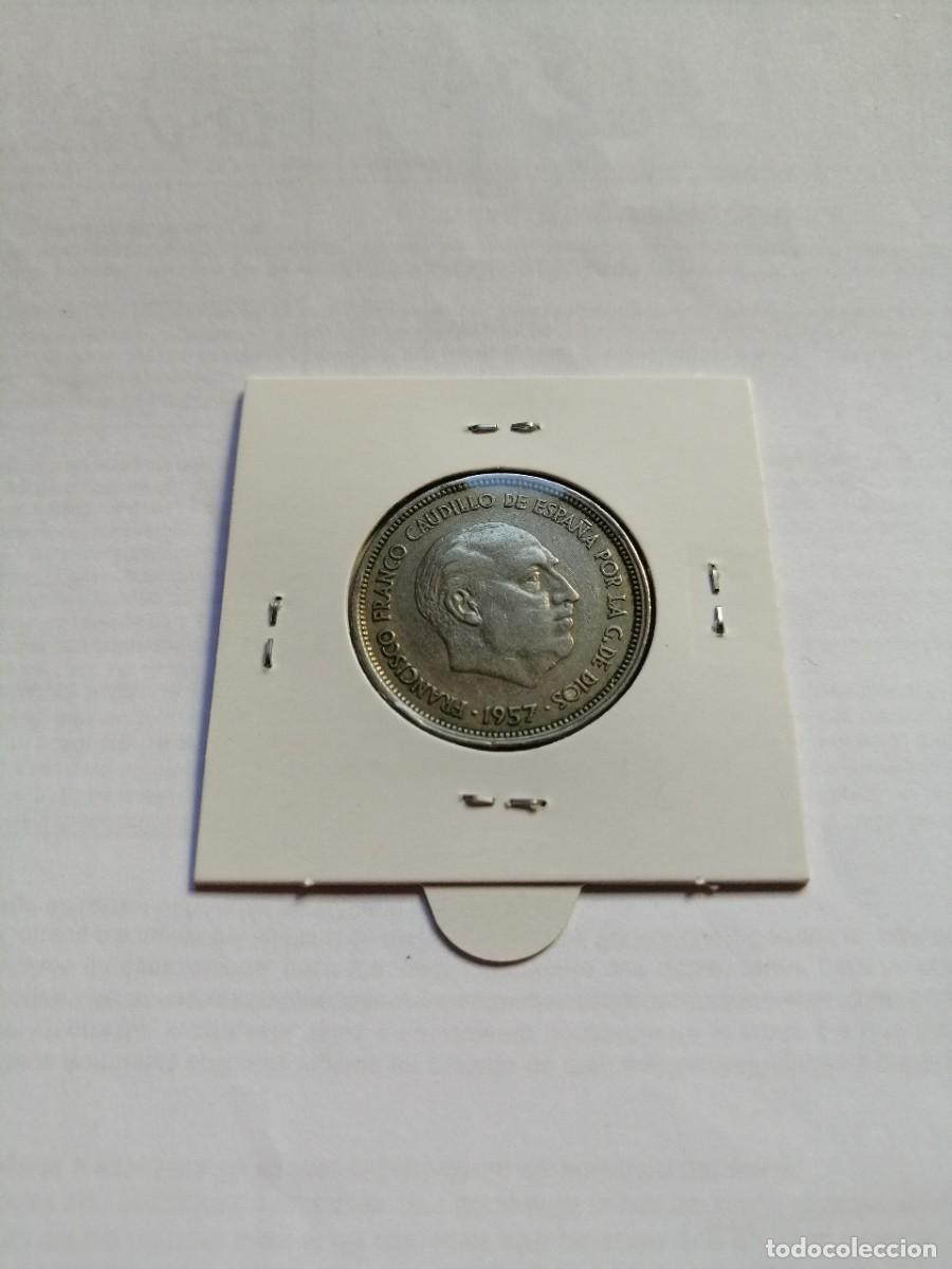 Monedas Franco: 25 pesetas 1957 * 65 - Foto 2