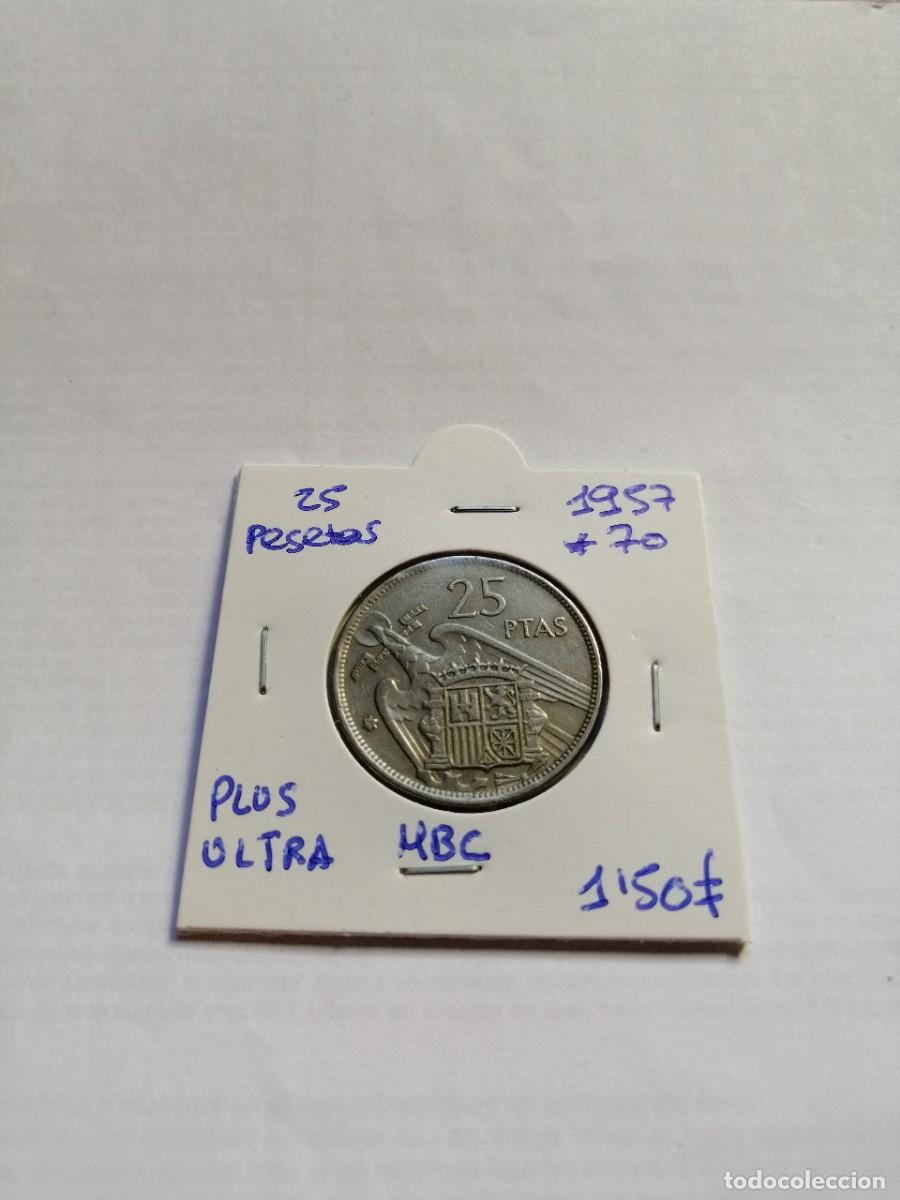 Monedas Franco: 25 pesetas 1957 * 70 - Foto 1