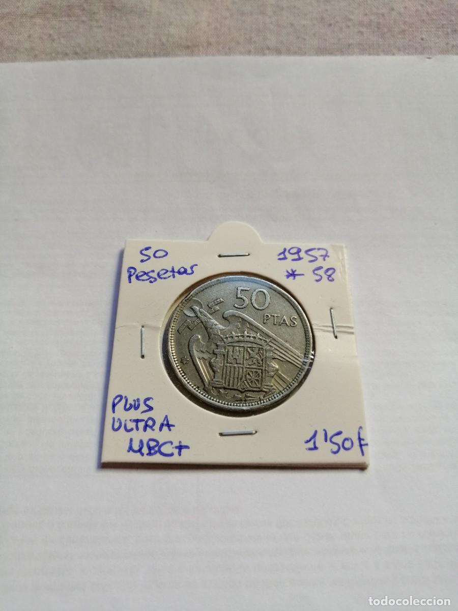 Monedas Franco: 50 pesetas 1957 * 58 - Foto 1