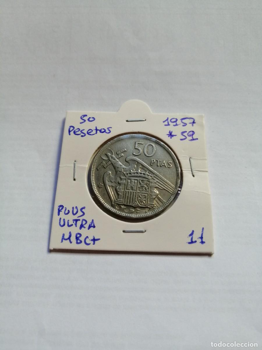 Monedas Franco: 50 pesetas 1957 * 59 - Foto 1