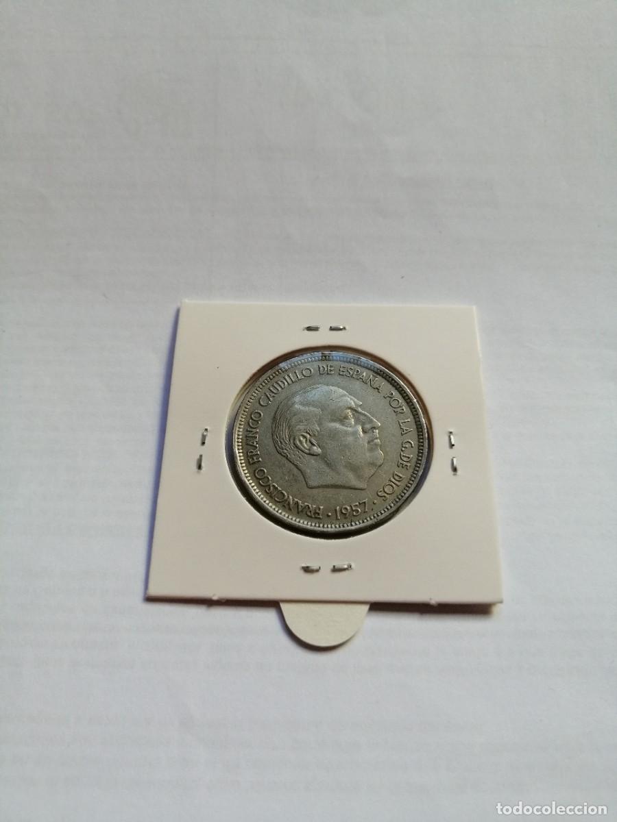 Monedas Franco: 50 pesetas 1957 * 60 - Foto 2