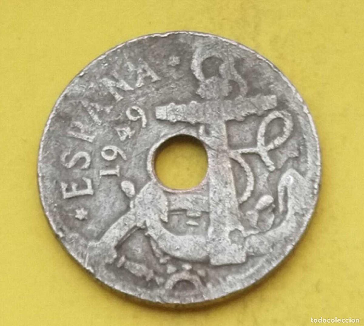 Monedas Franco: moneda 50 c&eacute;ntimos 1949 - Foto 1