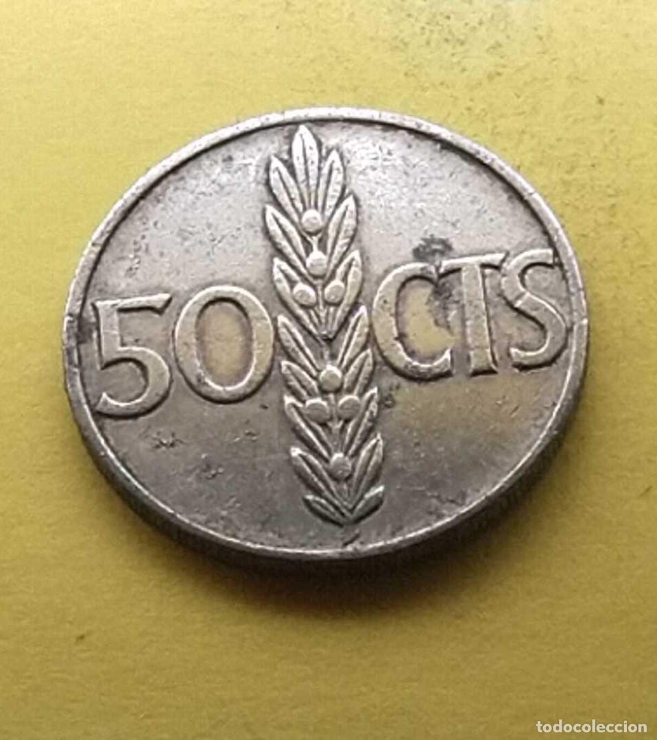 Monedas Franco: moneda 50 c&eacute;ntimos 1966 estrella 67 - Foto 2