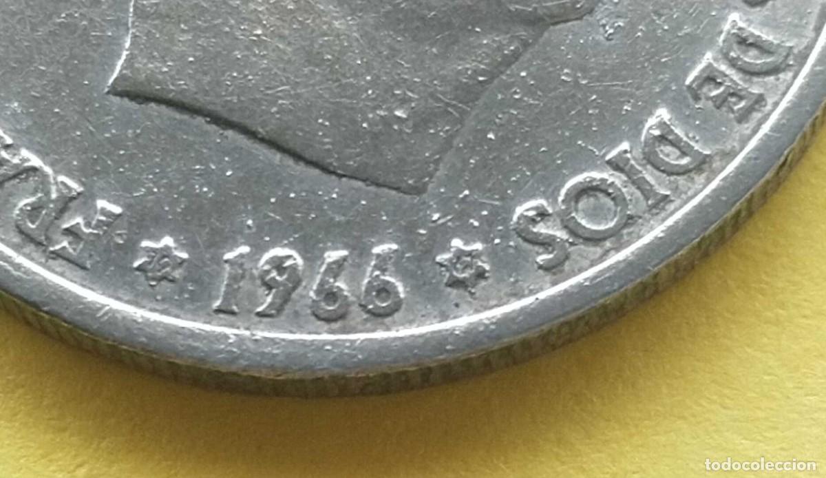 Monedas Franco: moneda 50 c&eacute;ntimos 1966 estrella 67 - Foto 3