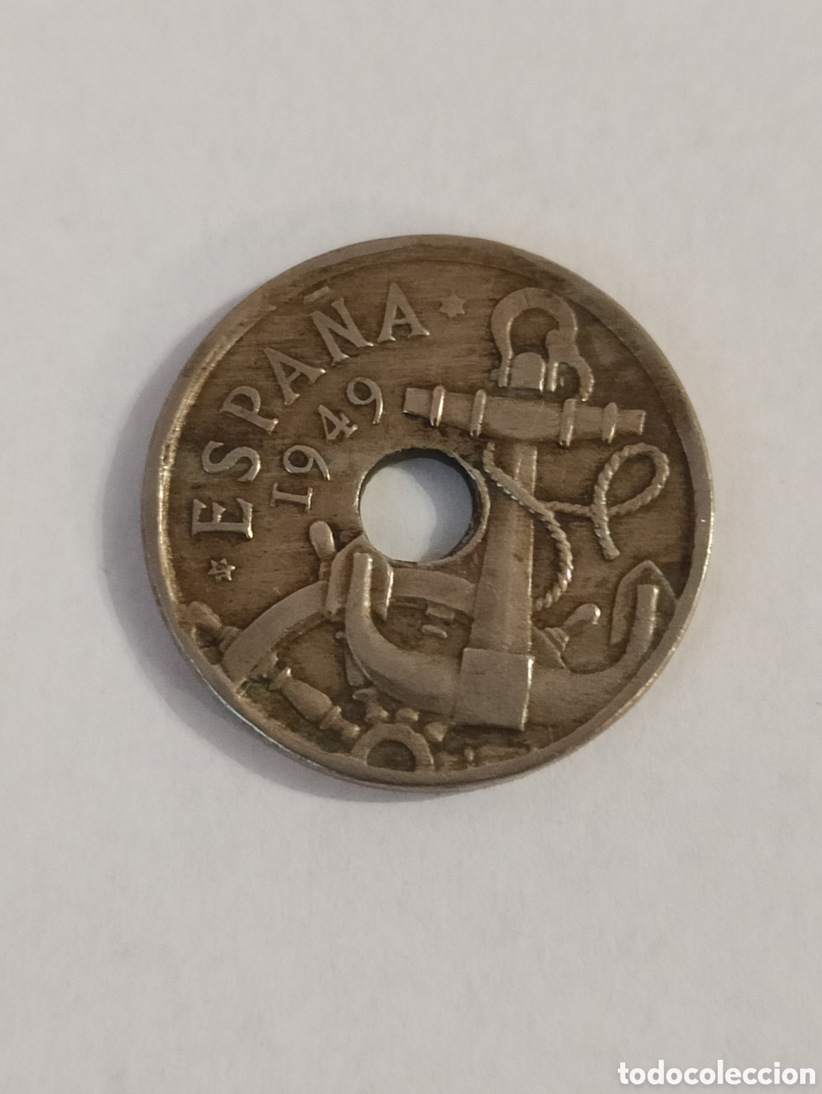 Monedas Franco: Moneda 50 c&eacute;ntimos 1949 - Foto 1