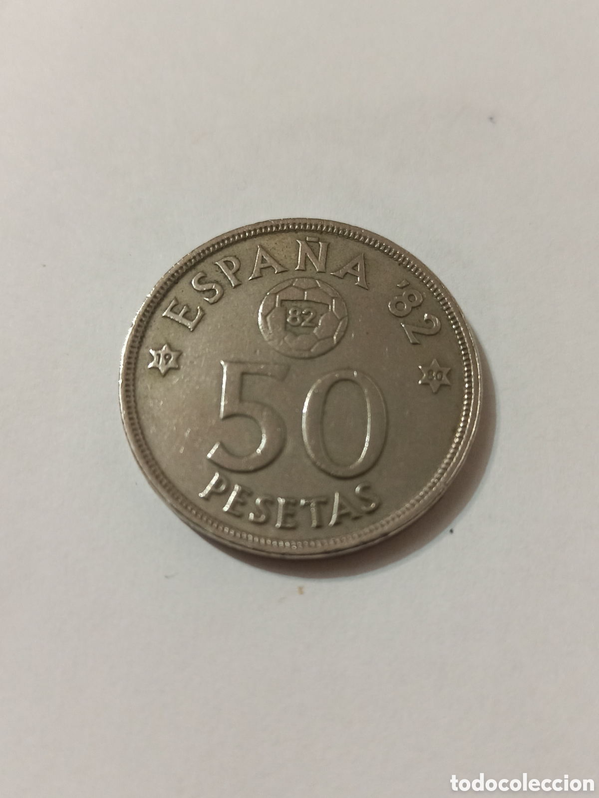 Monedas Franco: 50 pesetas 1982 *19-89 - Foto 3