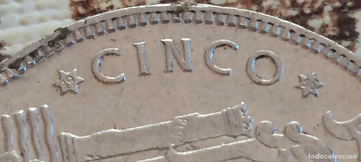 Monedas Franco: 5 Pesetas Franco. - Foto 3
