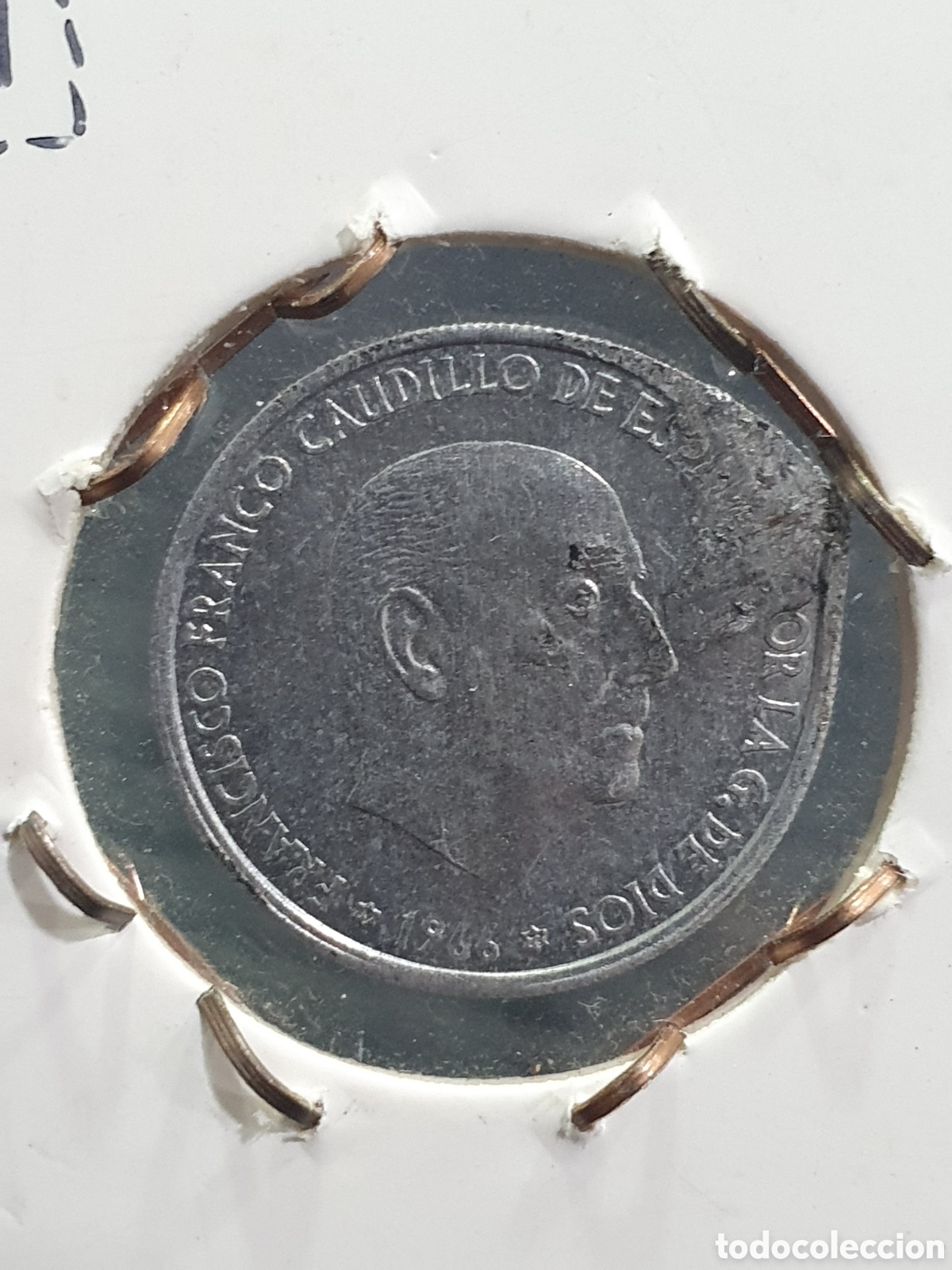 Monedas Franco: ERROR. 50cents. 1966*67. (L84) - Foto 2
