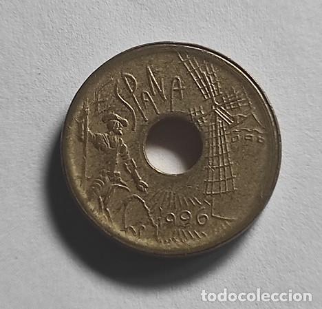 Monedas Franco: 25 pts. Castilla La Mancha 1996 - Foto 1