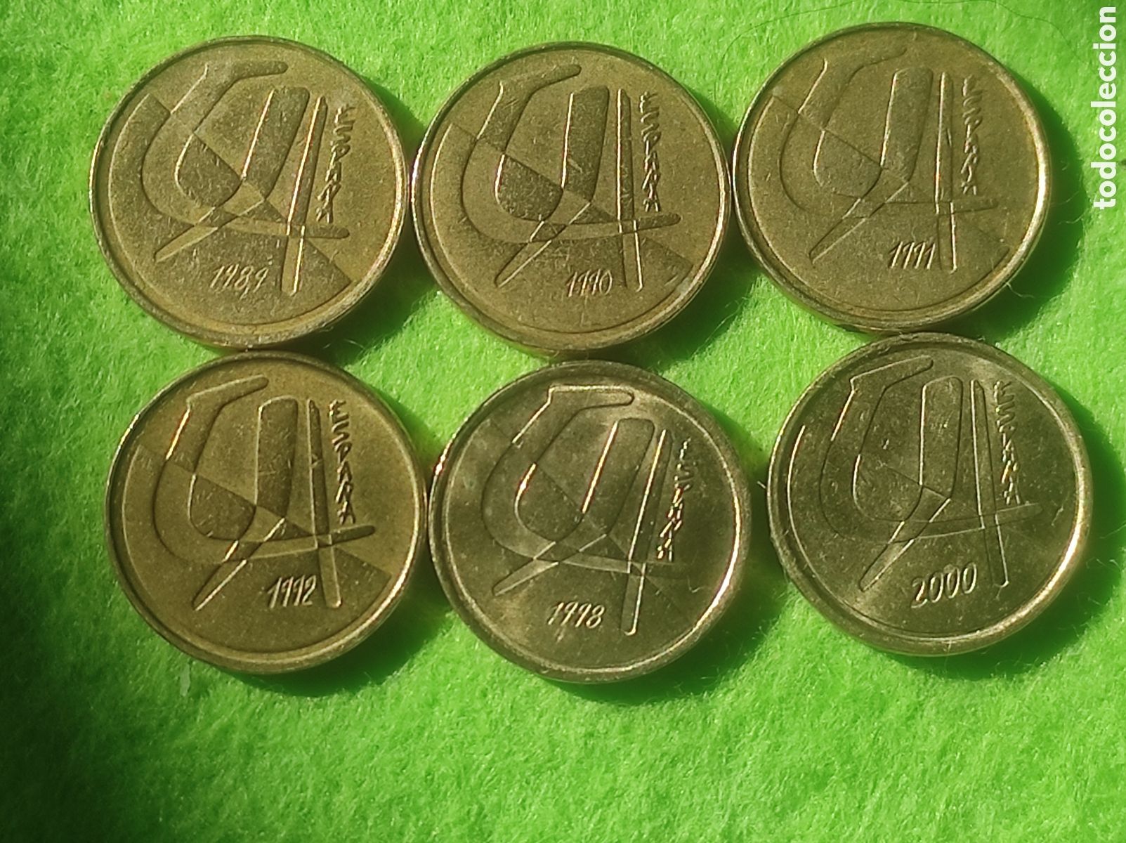 Monedas Franco: Monedas 5 pesetas espa&ntilde;olas - Foto 6