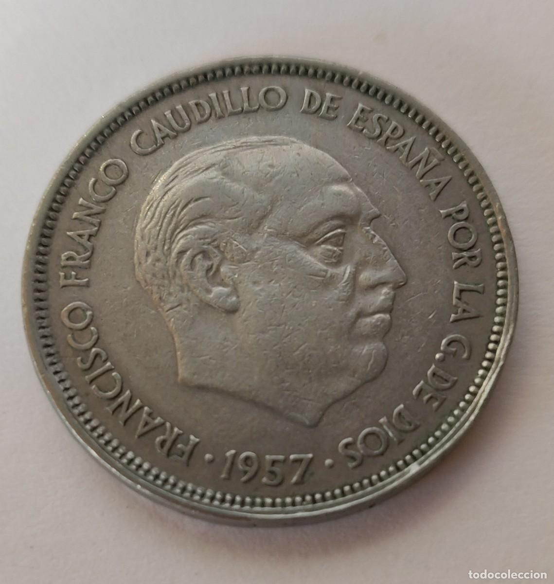 Monedas Franco: Moneda Espa&ntilde;ola - Foto 2