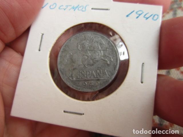 Monedas Franco: MONEDA DE 10 C&Eacute;NTIMOS DE 1940 - Foto 1