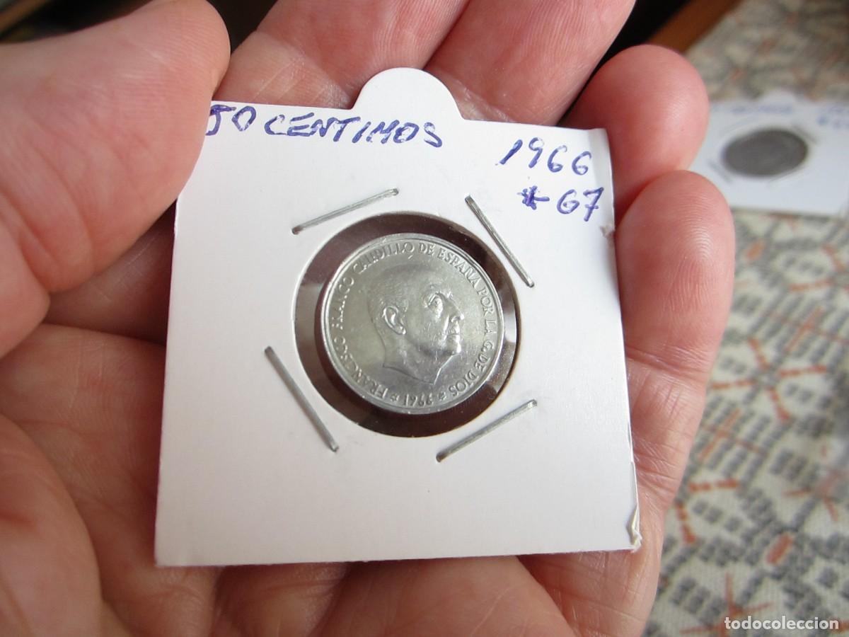 Monedas Franco: MONEDA DE 50 C&Eacute;NTIMOS DE 1966*67 - Foto 1