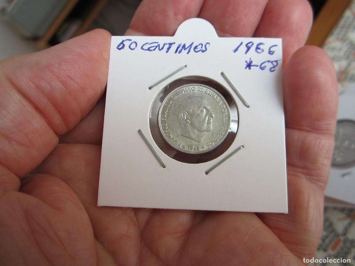 Monedas Franco: MONEDA DE 50 C&Eacute;NTIMOS DE 1966*68 - Foto 1