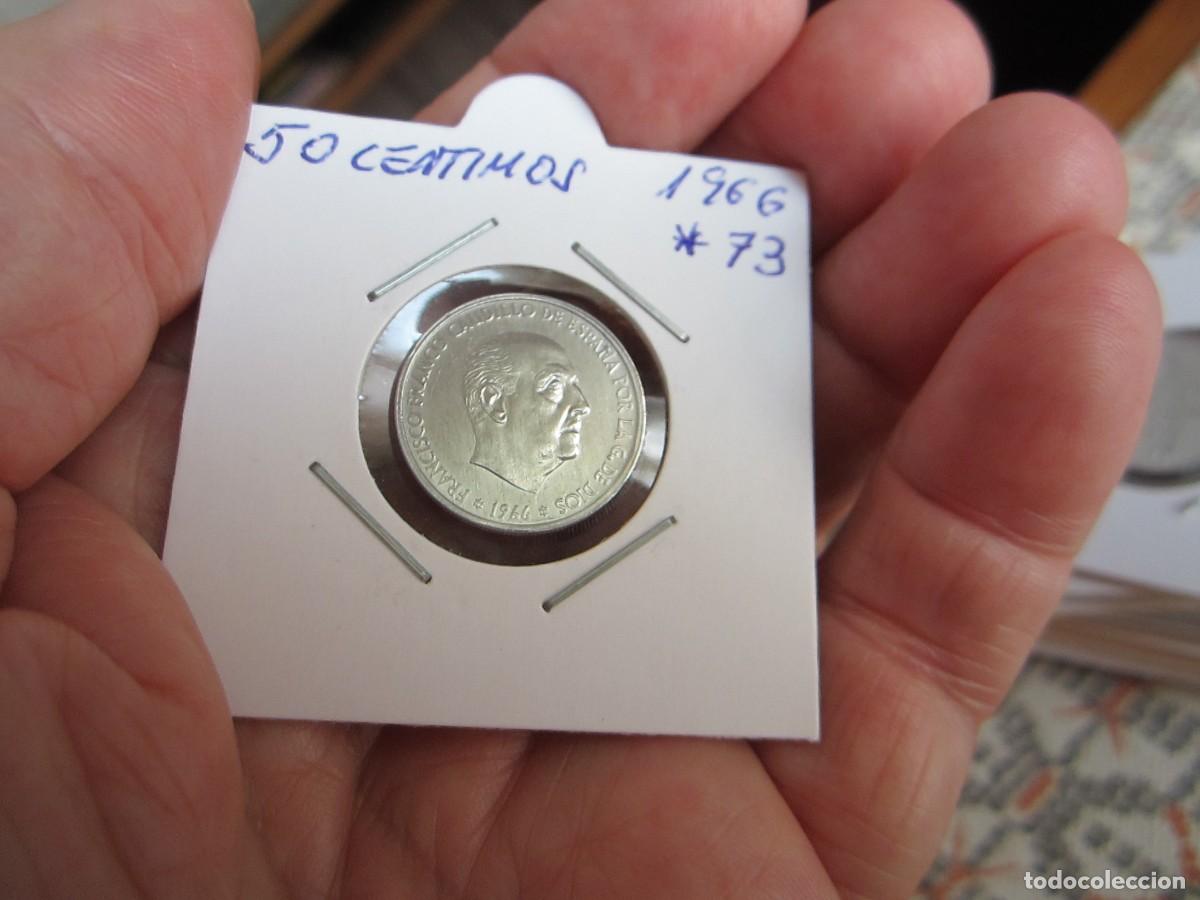 Monedas Franco: MONEDA DE 50 C&Eacute;NTIMOS DE 1966*73 - Foto 1