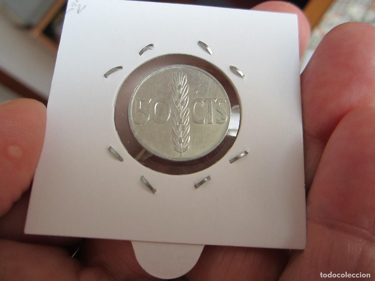 Monedas Franco: MONEDA DE 50 C&Eacute;NTIMOS DE 1966*73 - Foto 2
