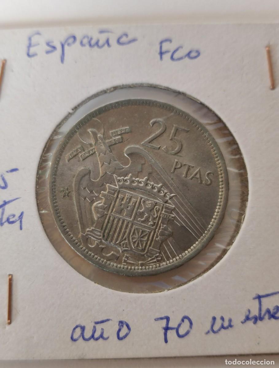 Monedas Franco: Moneda Espa&ntilde;ola - Foto 2