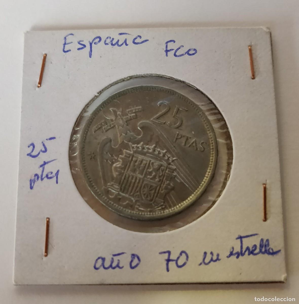 Monedas Franco: Moneda Espa&ntilde;ola - Foto 5