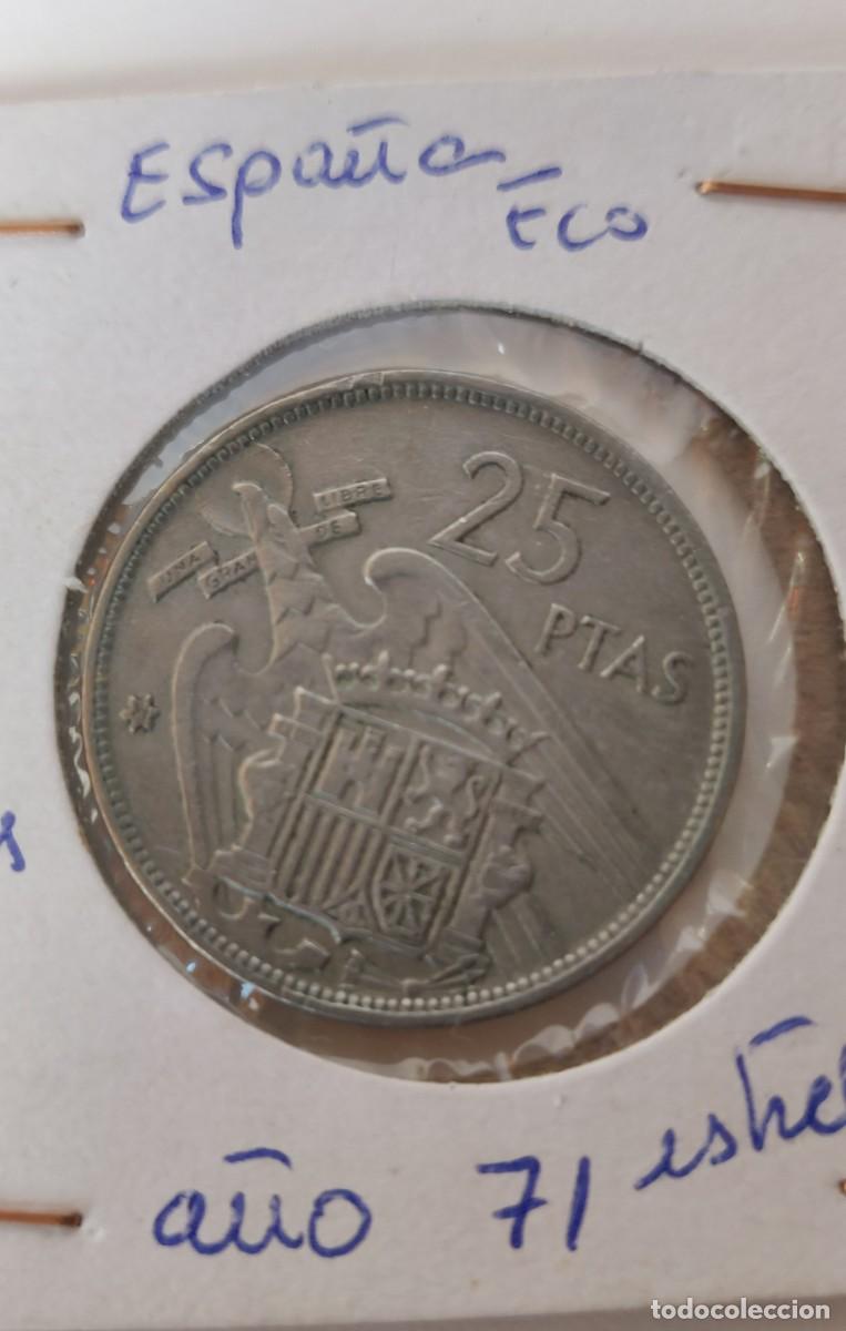 Monedas Franco: Moneda Espa&ntilde;ola - Foto 2
