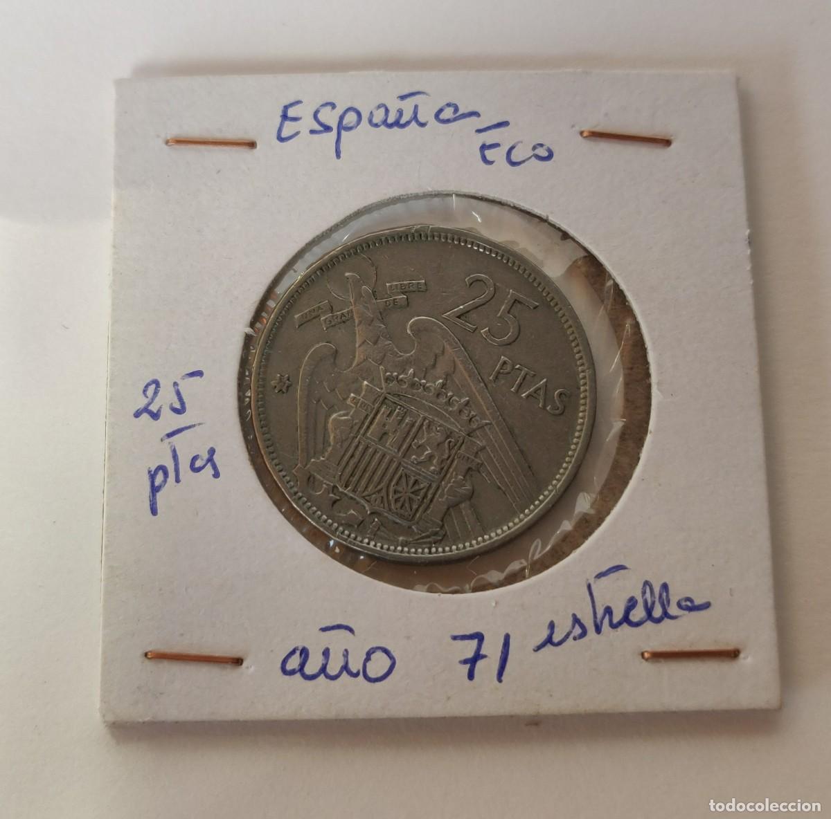 Monedas Franco: Moneda Espa&ntilde;ola - Foto 5