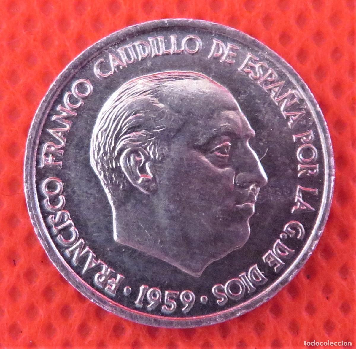 Monedas Franco: 10 C&eacute;ntimos de 1959 sin circular - Foto 1