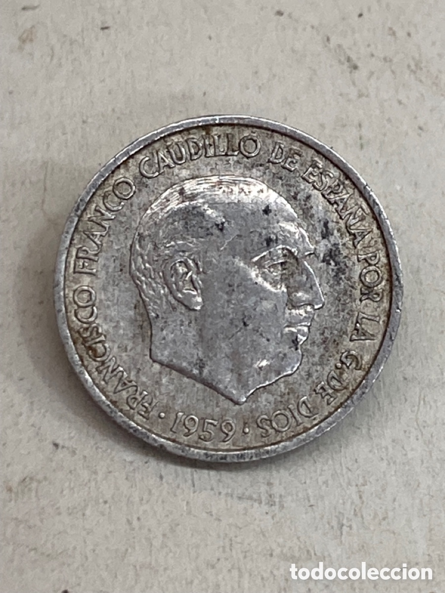 Monedas Franco: Moneda 10 c&eacute;ntimos 1959 X29 - Foto 2