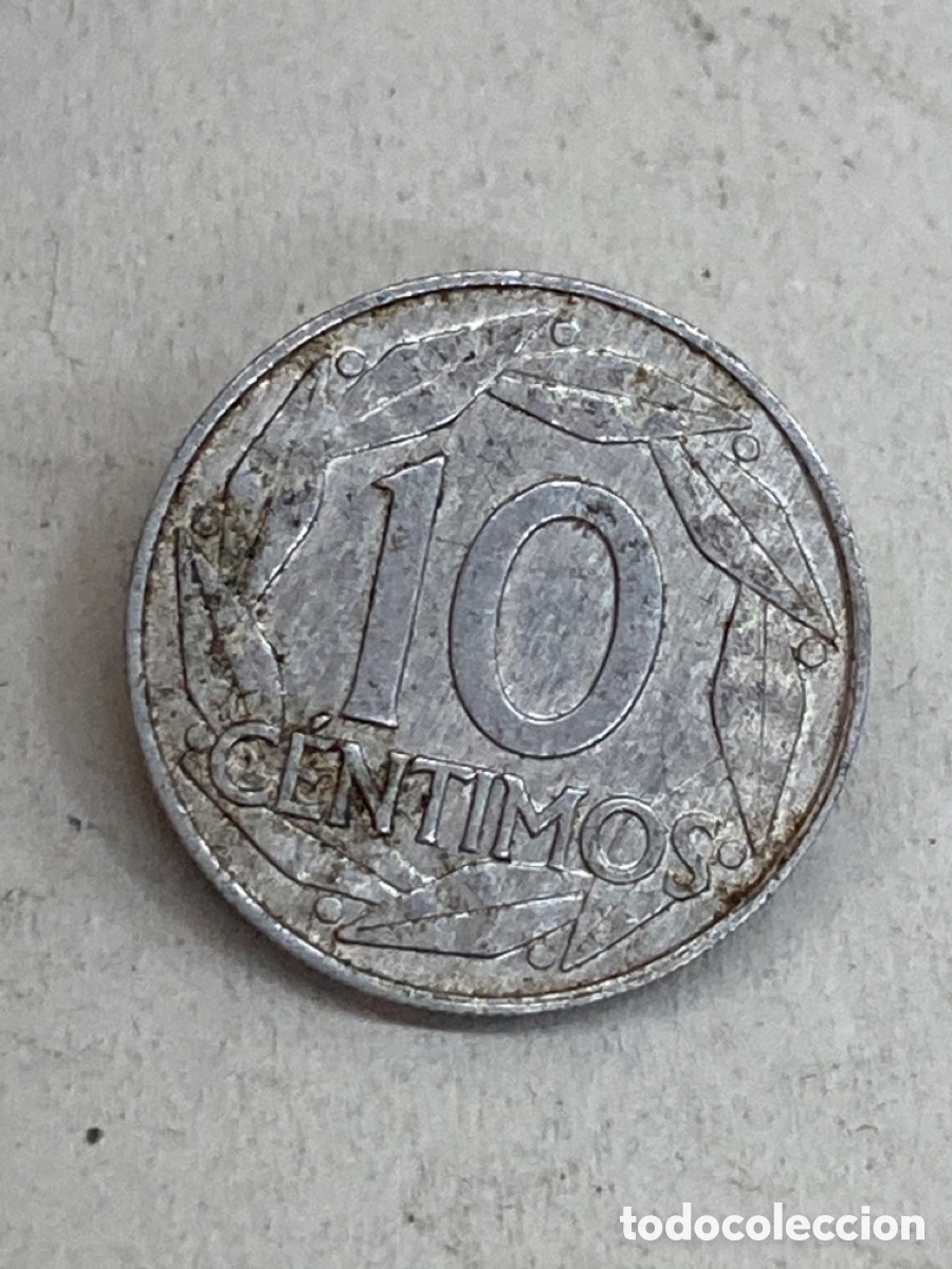 Monedas Franco: Moneda 10 c&eacute;ntimos 1959 X29 - Foto 1