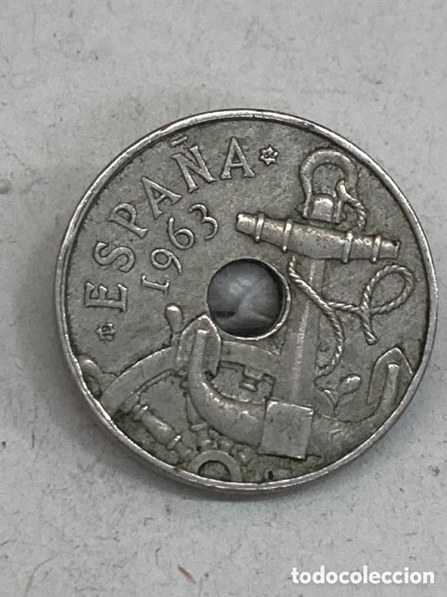 Monedas Franco: Moneda 50 c&eacute;ntimos 1963 - Foto 2